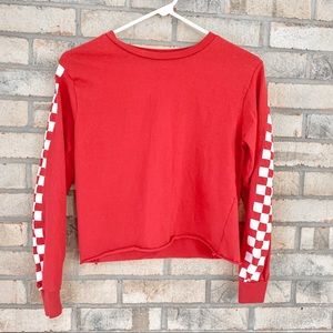 Checkered Red Long Sleeve